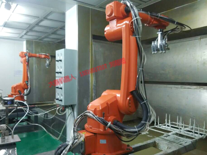 多喷枪数控机械手