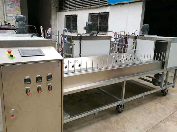 小型两涂三烤自动喷胶设备