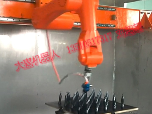 旋挂机器人塑料五金喷涂