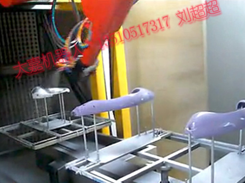 机器人吸尘器外壳喷漆