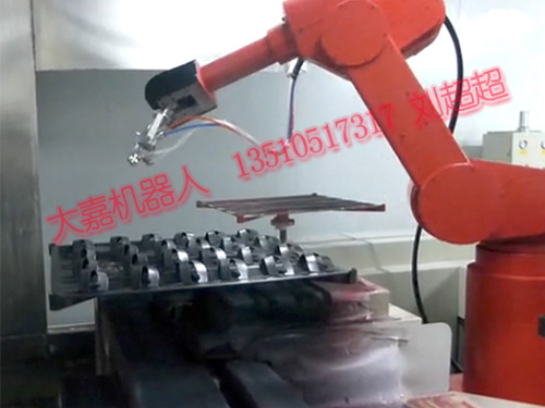 工业机械臂电子产品喷涂