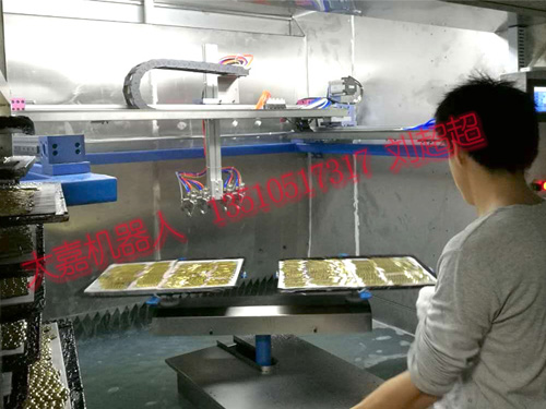 刀片 匕首 剪刀自动喷漆设备-阳江装机现场