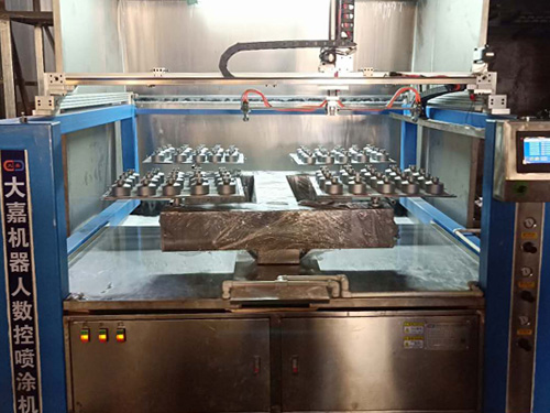 无锡安装现场--汽车配件喷涂