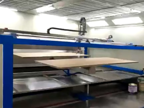 木门 家具板自动喷涂