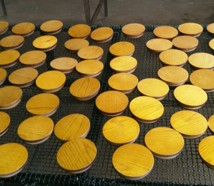 平面喷涂烘烤线-- 竹木工艺品喷涂