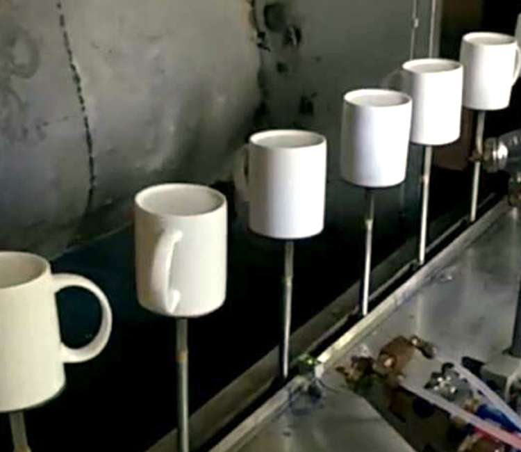 马克杯一涂一烤喷涂线