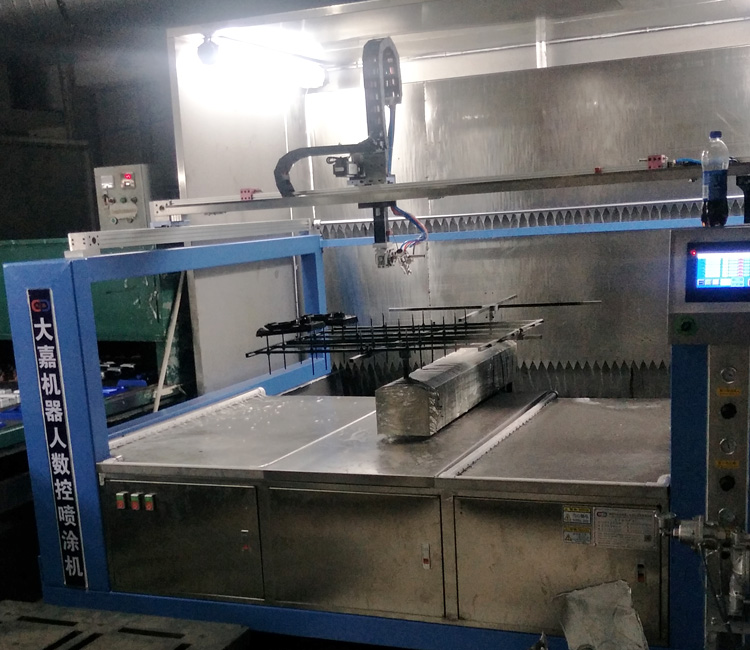 五轴UV漆自动喷漆机